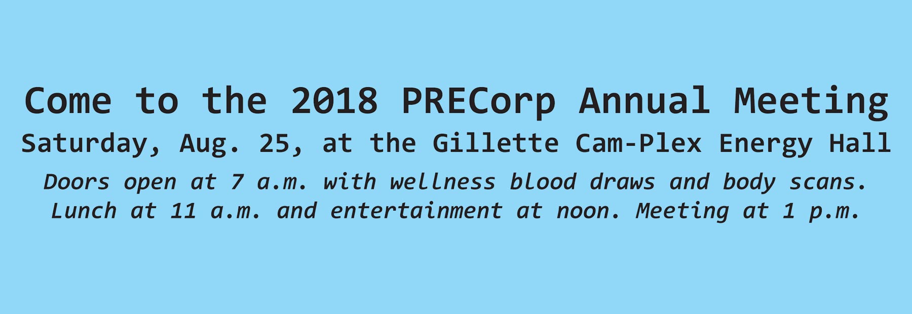 Annual Meeting Information