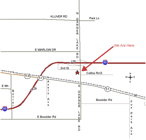 Gillette Map